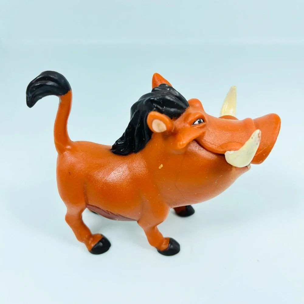 Vintage The Lion King Pumbaa Warthog PVC Figure Disney Cake Topper Mattel